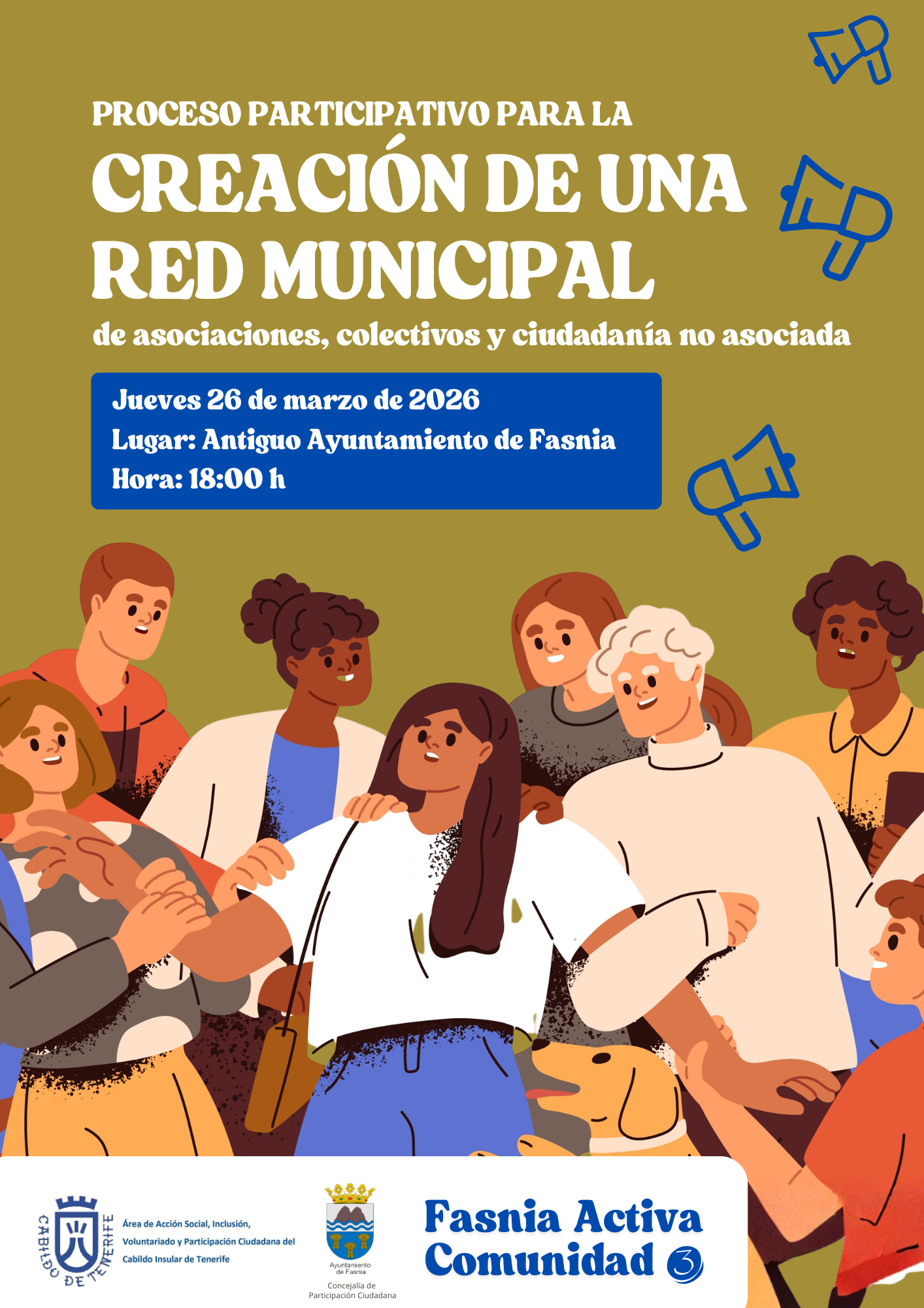 Proceso participativo para la creación de una red municipal